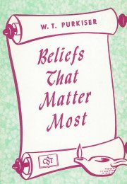 Cover  of book Beliefs that Matter Most