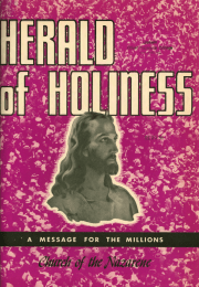 Cover page of Herald of Holiness - September 11, 1950