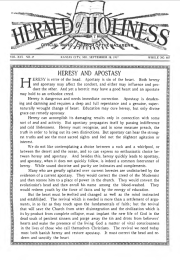 Front page of Herald of Holiness - September 28, 1927