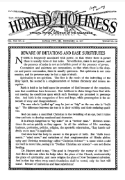 Front page of Herald of Holiness - December 14, 1927