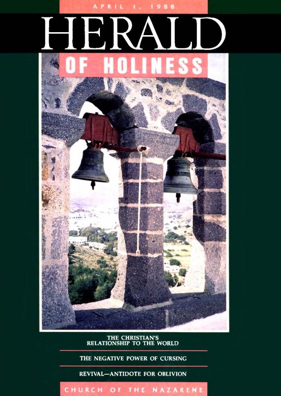 Herald of Holiness - April 1, 1988